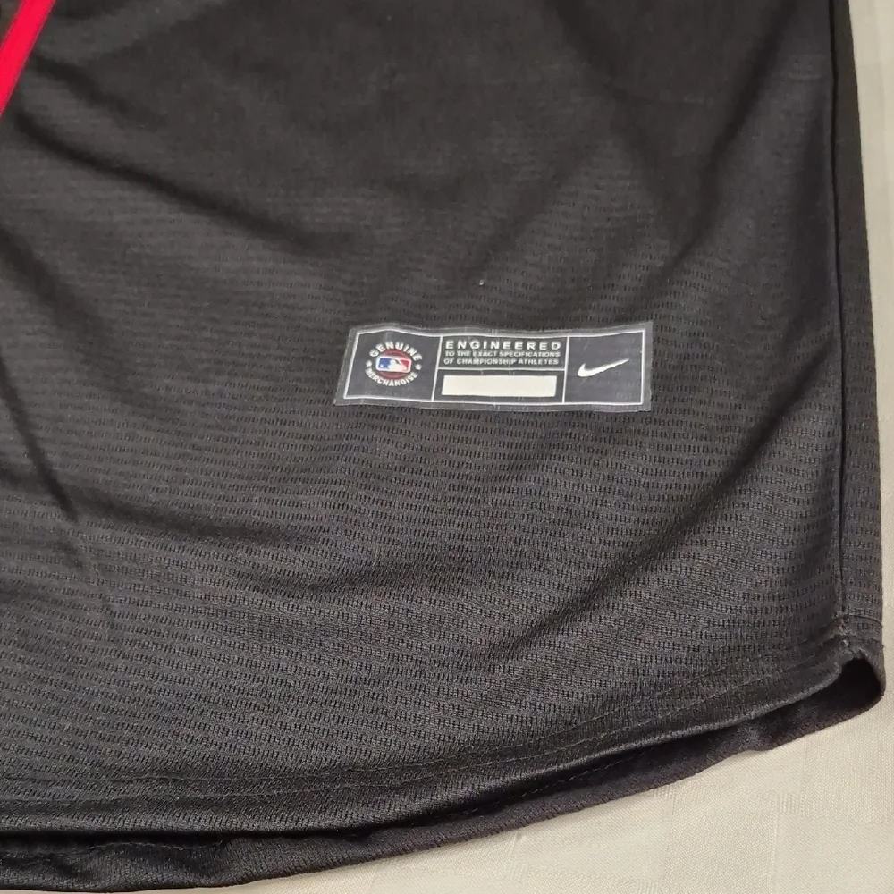 Nike Black and Red 49ers Jersey - Picture 7 of 8